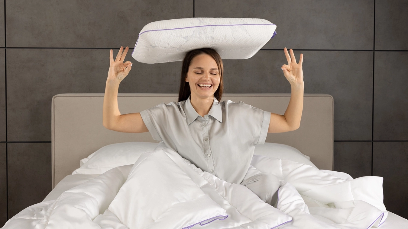 Подушка Alpha серия Technology 2.0 + Чехол на подушку Protect-a-Bed Tencel - 14 - большое изображение