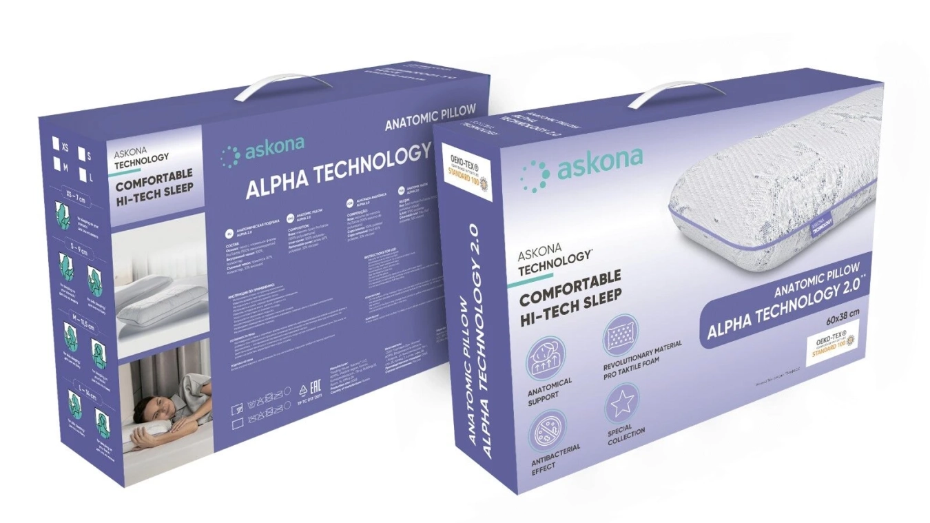 Подушка Alpha Technology 2.0 картинка - 24 - большое изображение