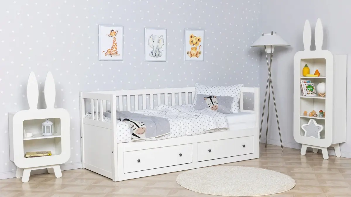 Детская кровать Ruby Duo с ящиками фото - 3 - большое изображение