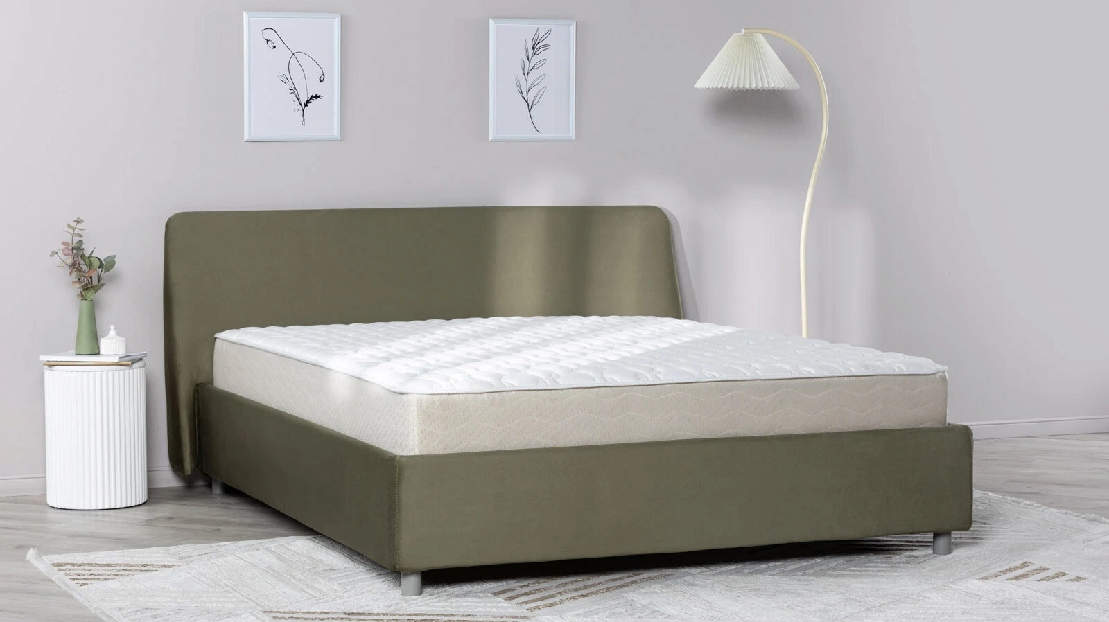 Комплект Матрас Family Comfort + Чехол Protect-a-Bed Simple Askona изображение товара - 6 - большое изображение