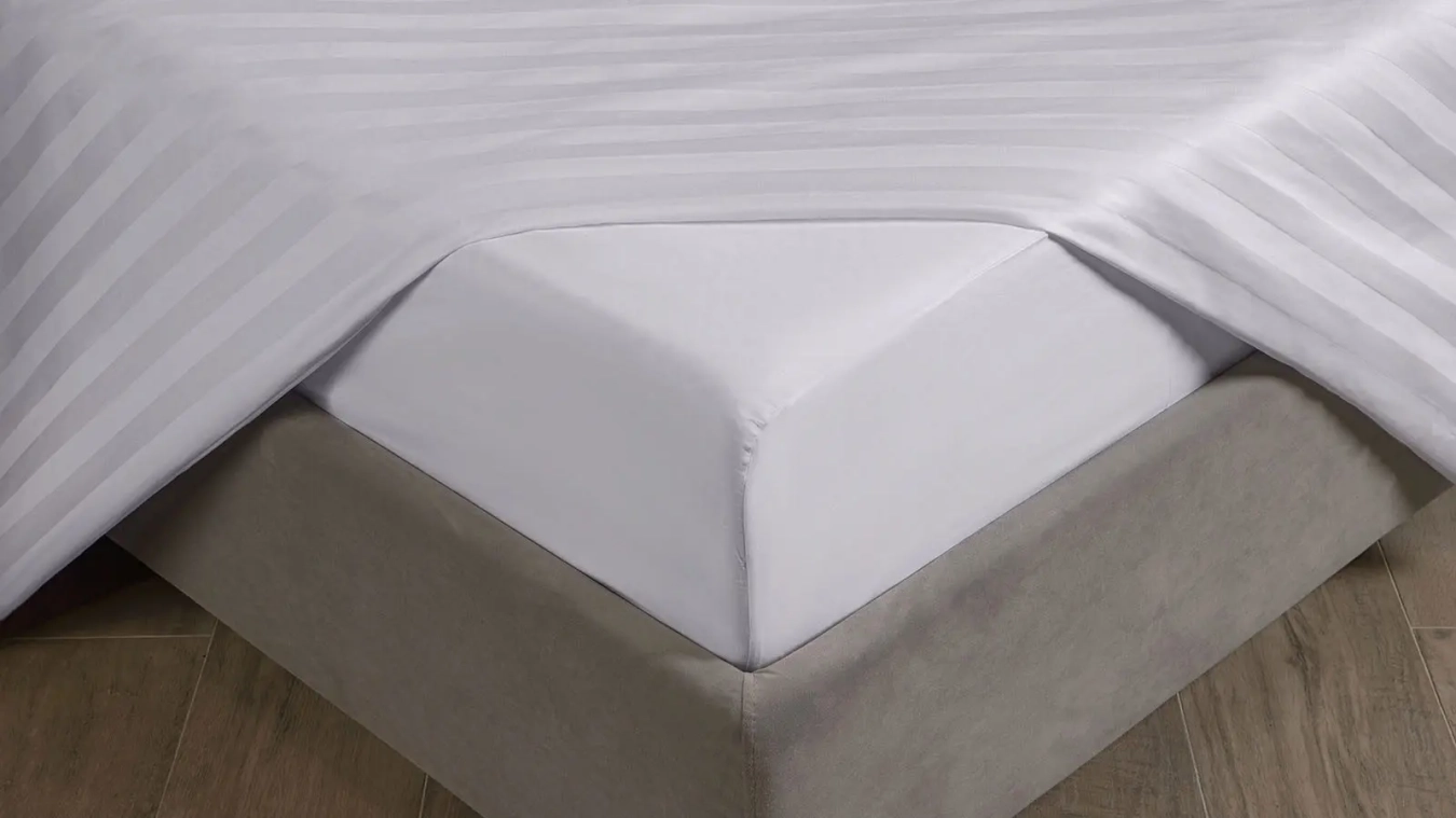Простынь на резинке Askona Comfort, Белый Askona фото - 2 - большое изображение