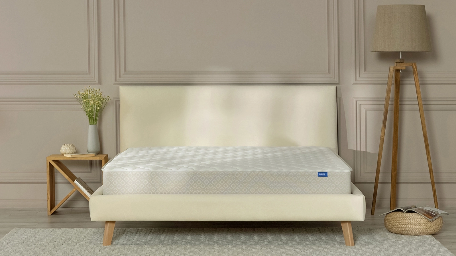 Комплект Матрас Classic Medium + Чехол Protect-a-Bed Simple Askona изображение товара - 7 - большое изображение