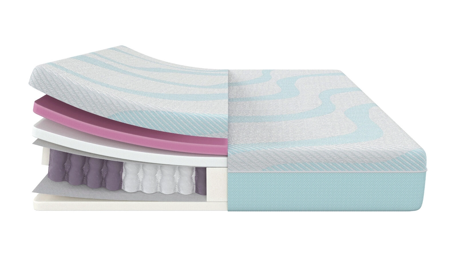 Комплект Матрас Ergo Adaptive Soft + Чехол Protect-a-Bed Terry Askona изображение товара - 2 - большое изображение