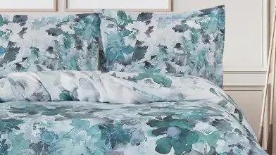 Постельное белье Trend Tencel Pro Green Flowers Askona фото - 3 - превью