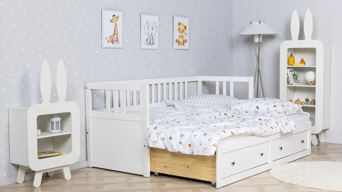 Детская кровать Ruby Duo с ящиками фото - 4 - большое изображение