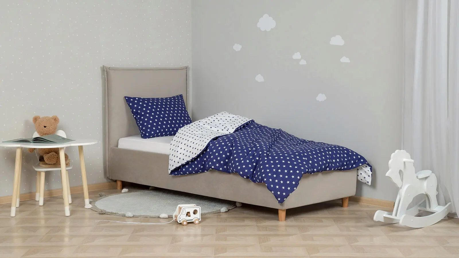 Постельное белье Askona kids Звезды синие Askona фото - 6 - большое изображение