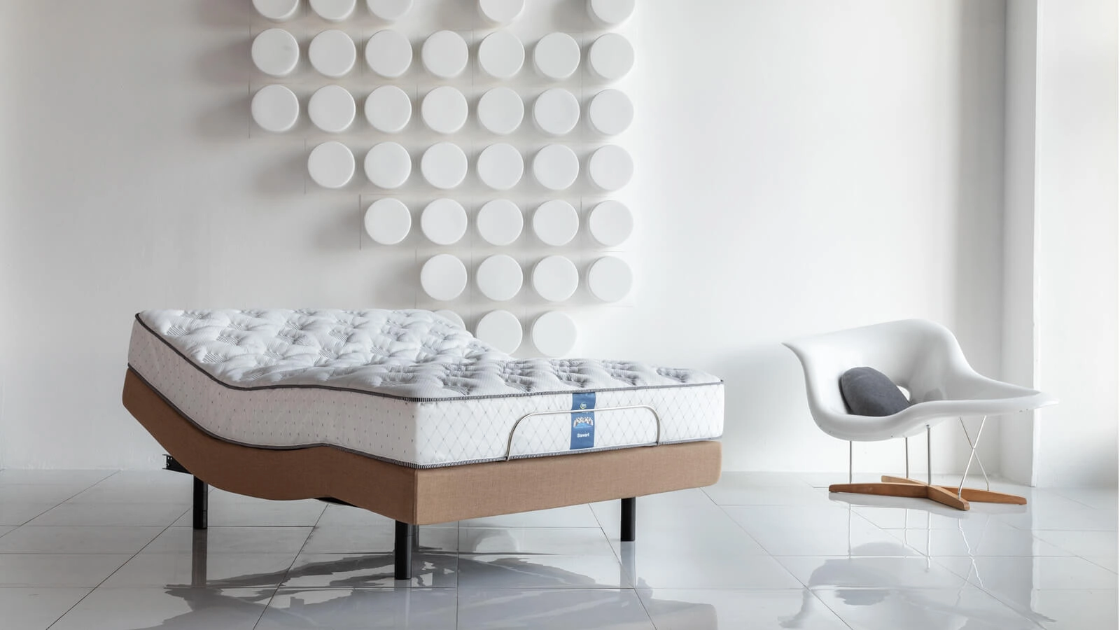 Кровать на пульте управления Ergomotion 450 Beige Askona фотография товара - 8 - большое изображение