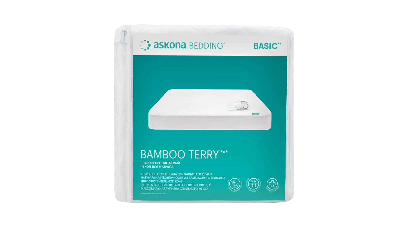 Защитный чехол для матраса Bamboo Terry Askona картинка - 1 - большое изображение