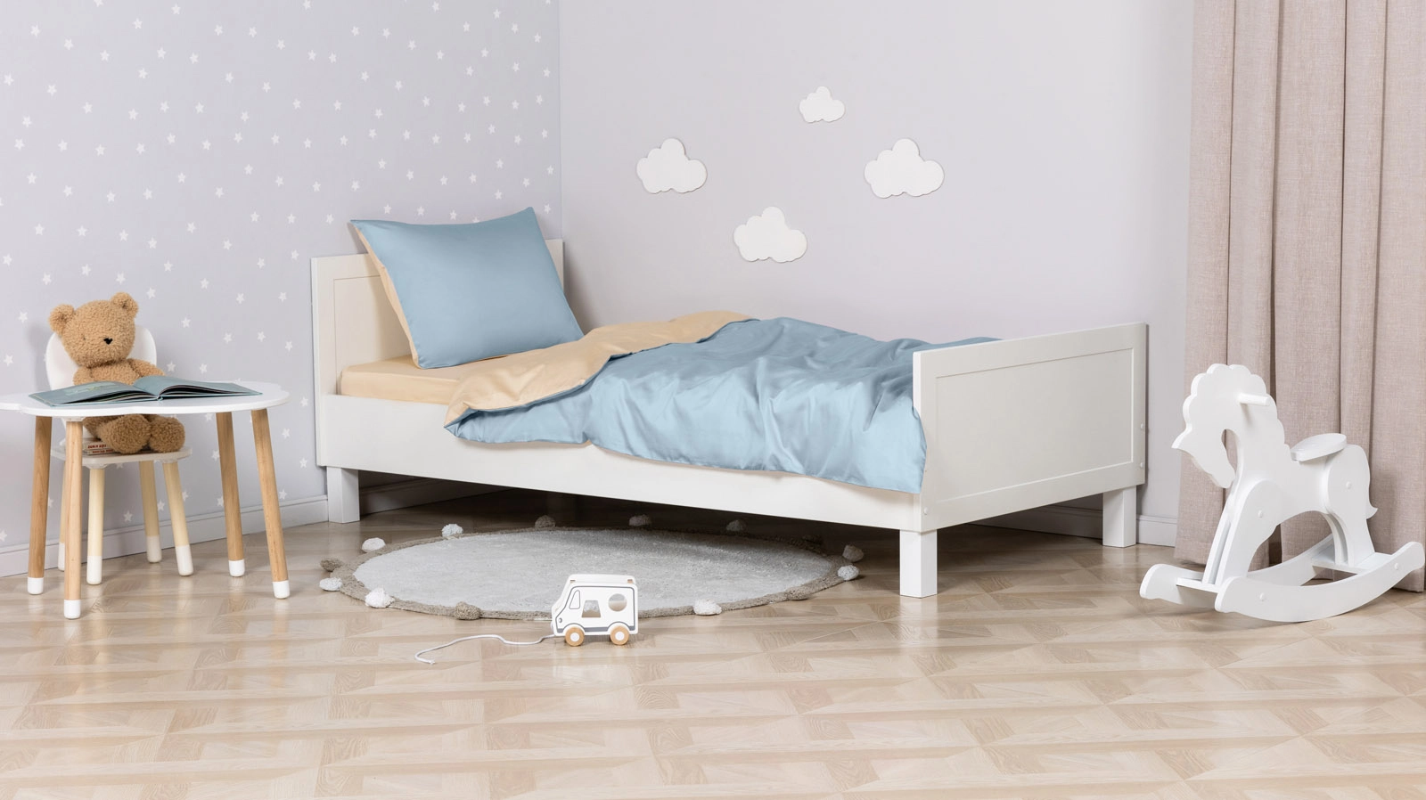 Постельное белье Askona kids Ежевика, 100% хлопок, без простыни Askona фото - 4 - большое изображение